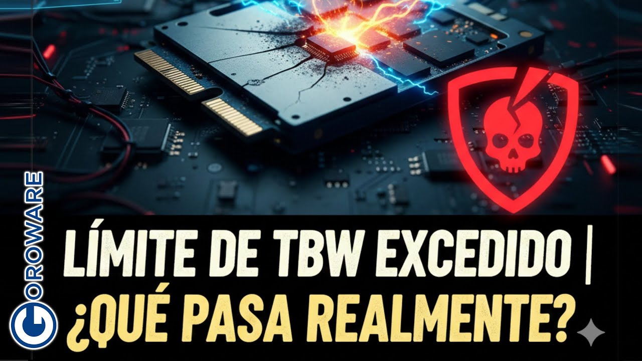 ¿Qué le ocurre a un SSD cuando alcanza su límite teórico TBW? ¿explota, se desintegra? 💥