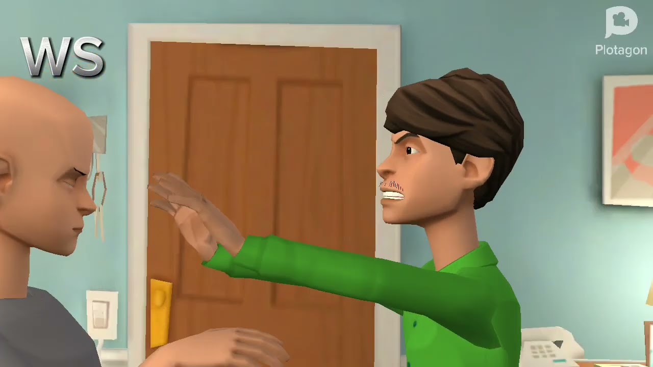 Classic Cailou escape from jail/grounded/punishment day