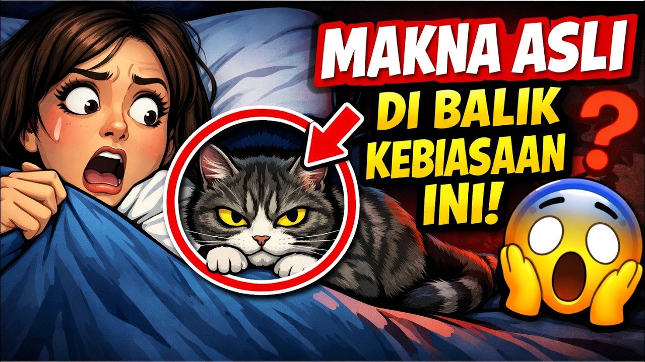 BAHAYA! Jangan biarkan kucing tidur denganmu sebelum tahu ini.
