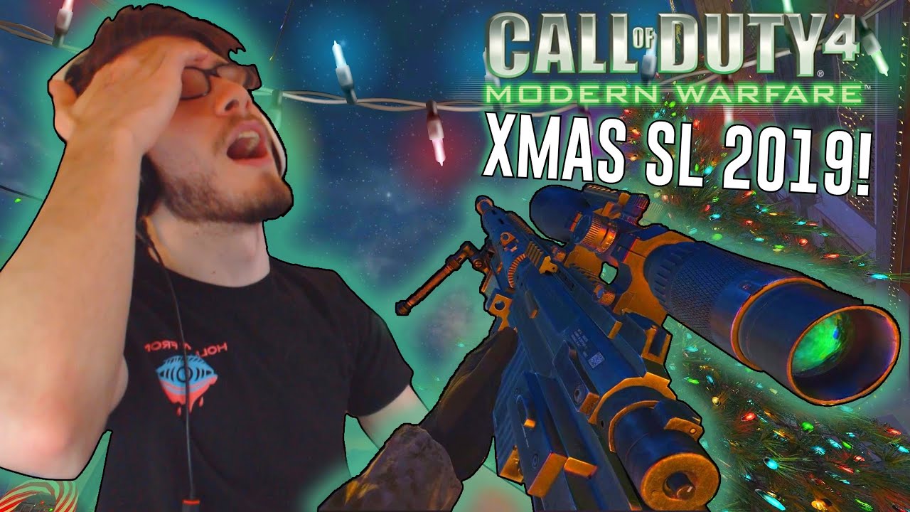 I'm STILL the WORST COD4 CUSTOM SNIPER.. | XMAS SL Server Lowlights 2019