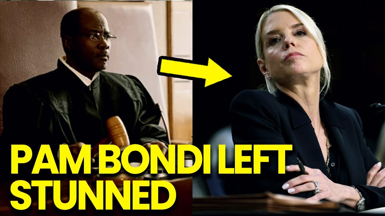 Pam Bondi STUNNED as Federal Judge FIRES OFF IMMEDIATE ARREST ORDER