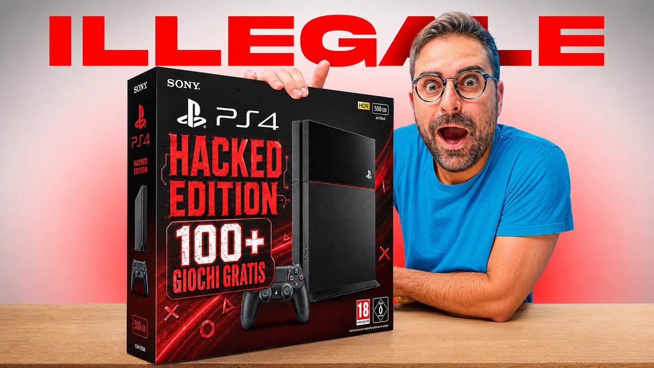 Ho COMPRATO una PS4 HACKERATA su VINTED! (&Egrave; legale?)