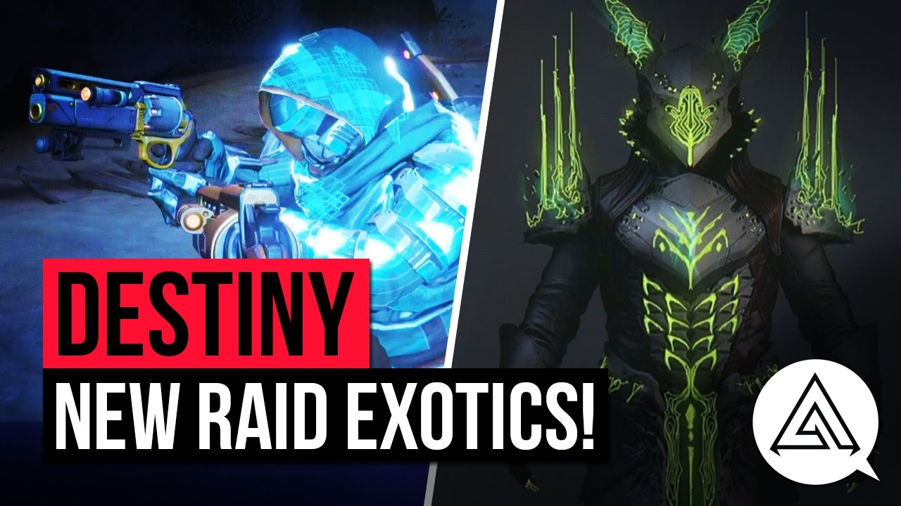 Destiny Age of Triumph | All Raid Gear, Weapons & New Exotics