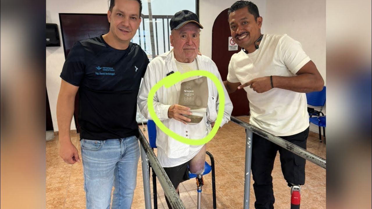 353 Ramón (74 años), cambio de soquet de Liner a succión directa #prótesis #amputados