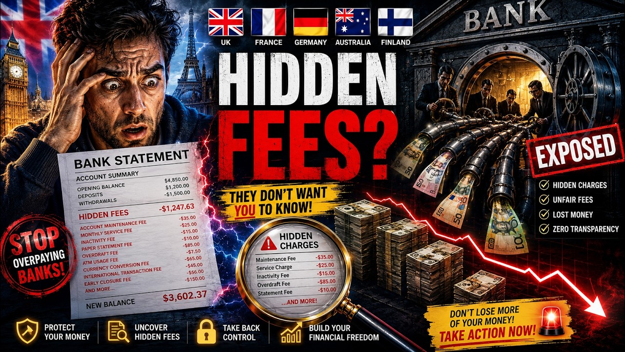 Hidden Bank Fees Costing You 1000$ Every Year | Bank Charges Exposed