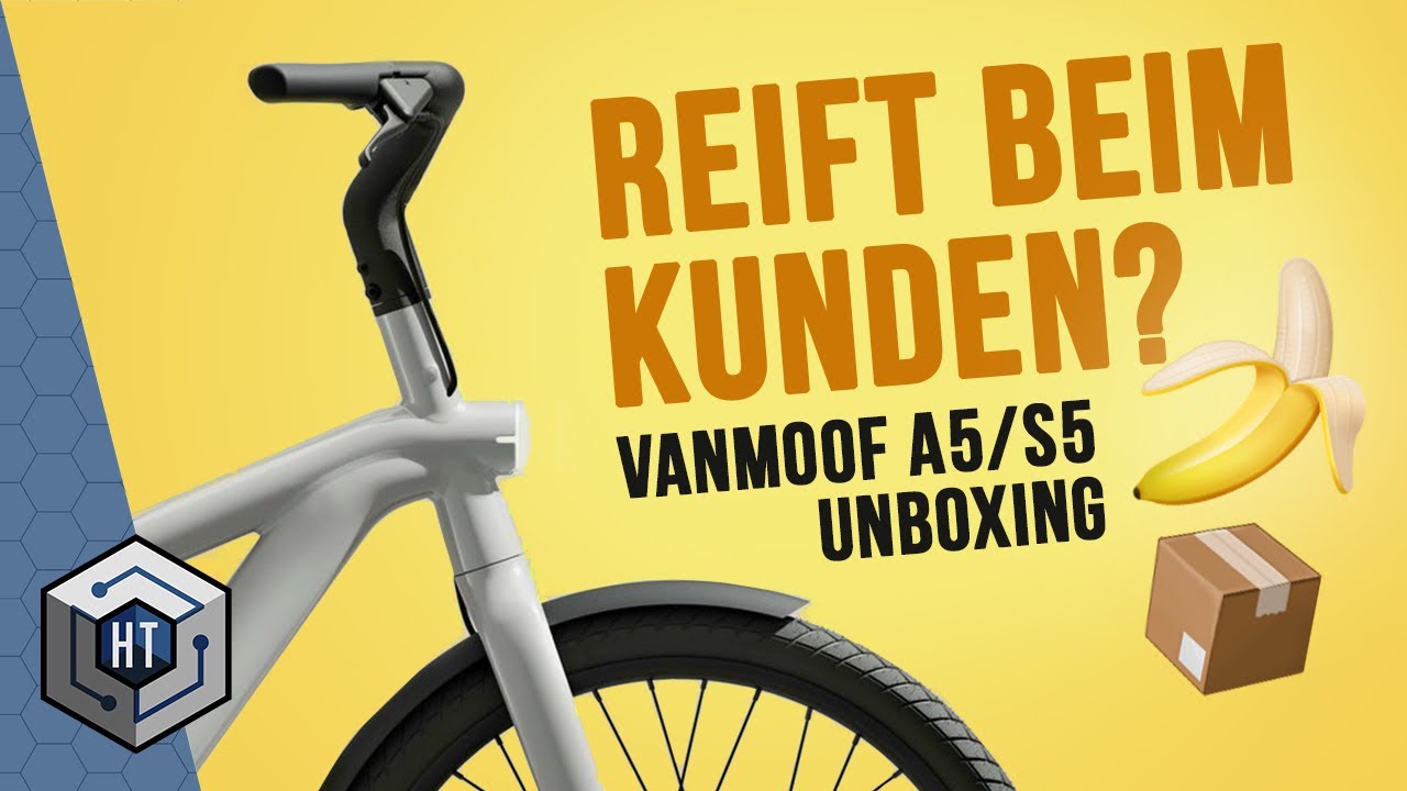 VanMoof S5 & A5 E-Bike: Teurer, besser & unfertig!? (Unboxing)