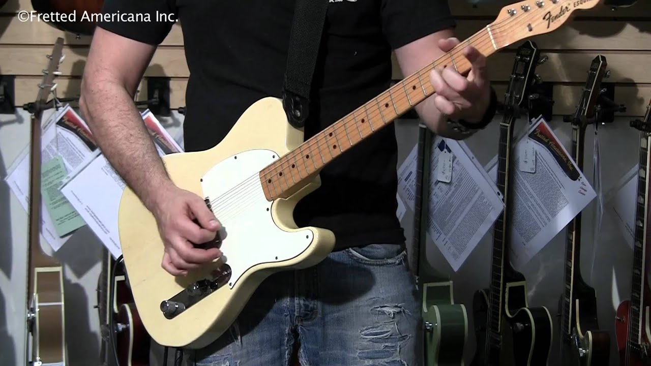 PHIL-THY TONES 1968 Fender Esquire 01310