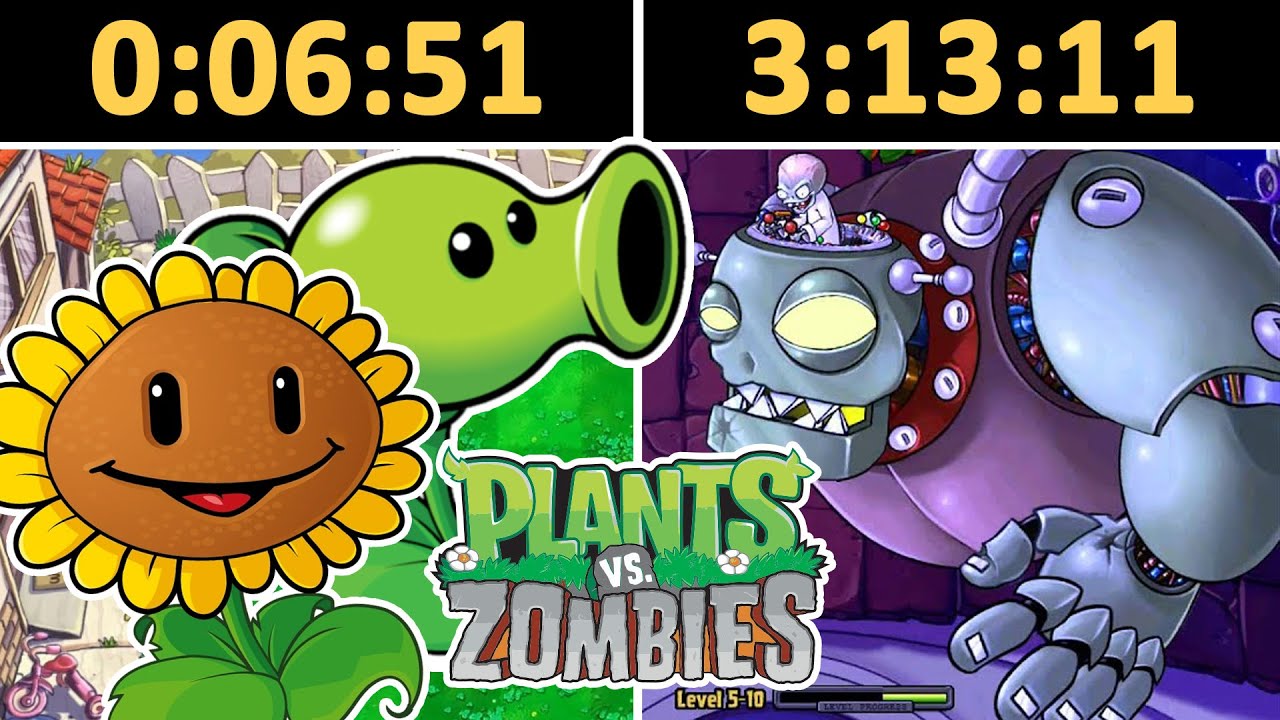คนสวนที่สู้กับซอมบี้แบบเร็วที่สุดในโลก  | PLANTS VS ZOMBIES SPEEDRUN REACTION (PC)