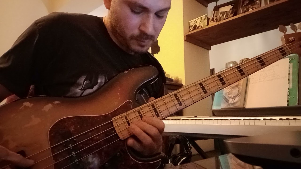 Work Song (Nat Adderley)  on electric bass