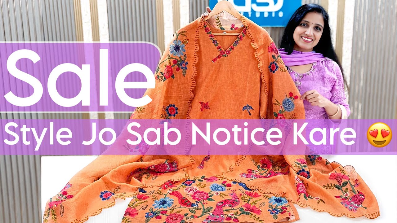 Premium Summer Kurti Sets 2026 | Cotton Muslin Chinnon Suits & Co-ord Sets #sale 