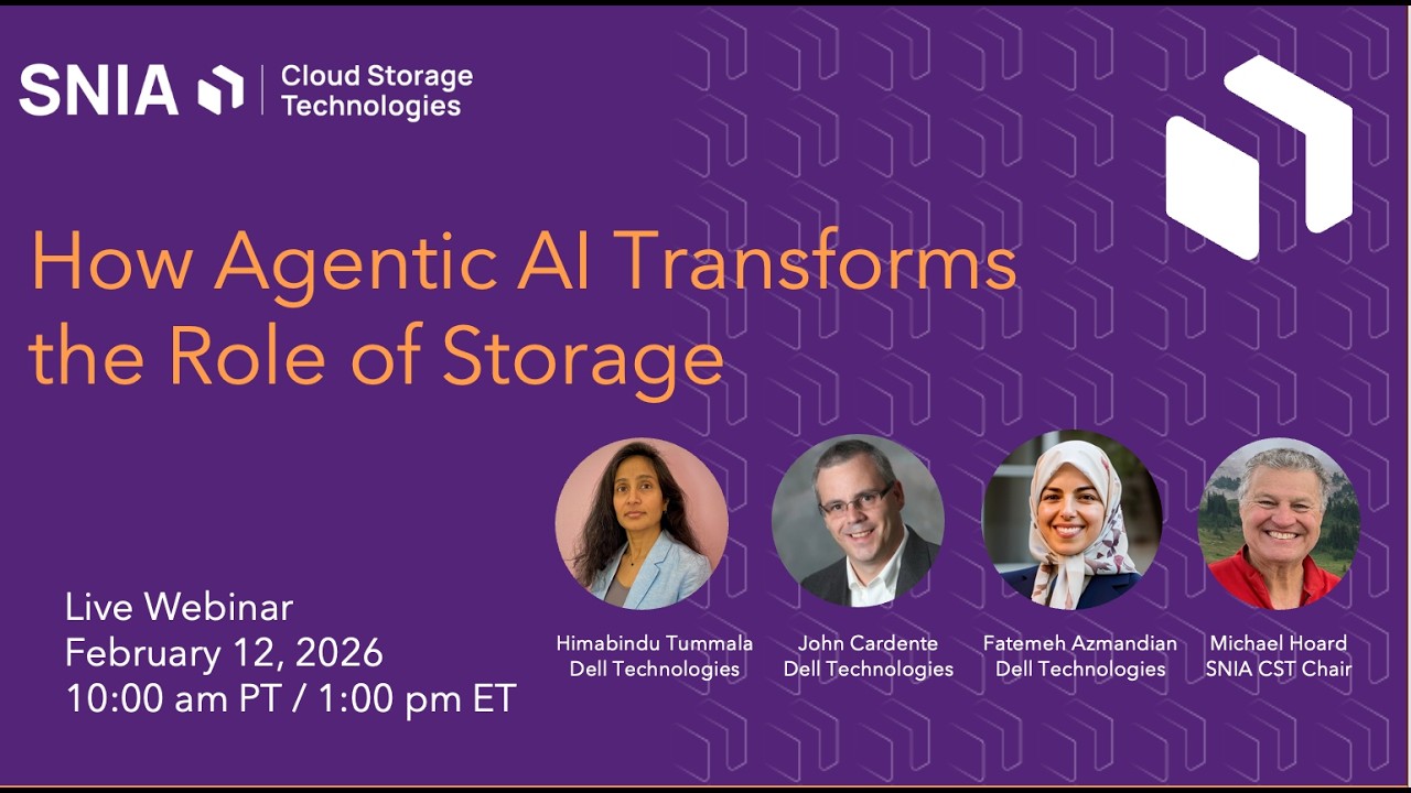 How Agentic AI Transforms the Role of Storage