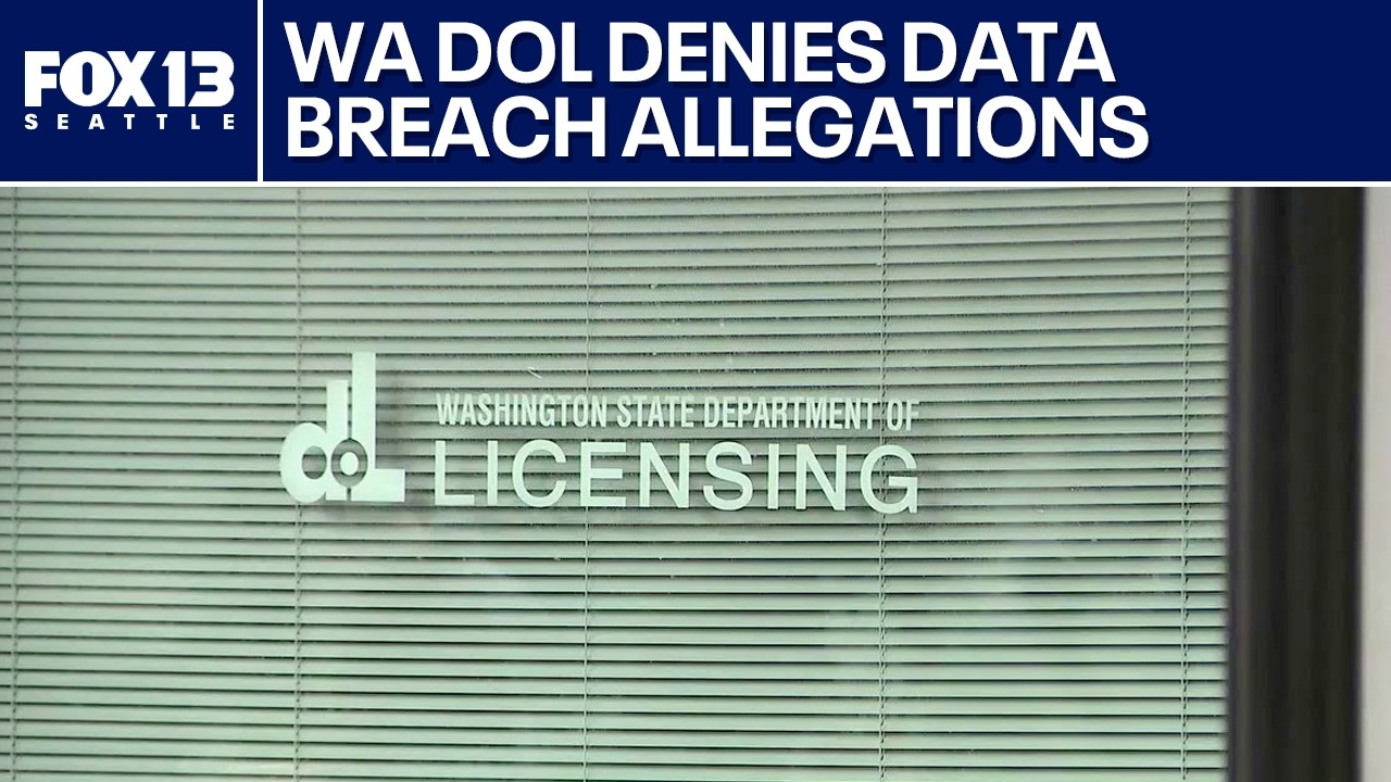 WA Dept. of Licensing responds to data breach claims | FOX 13 Seattle