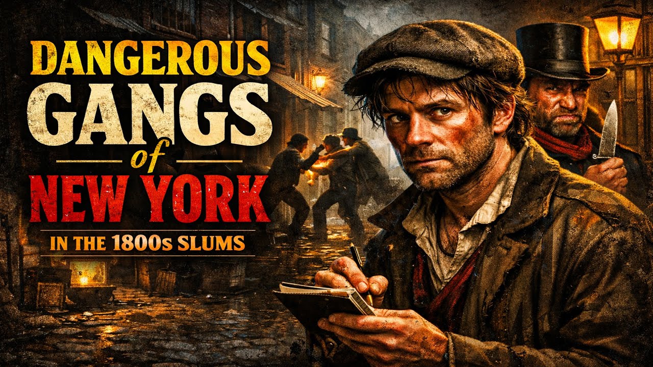 Dangerous “Gangs of New York” in the 1800s Slums | Exposing NYC’s Darkest Streets & Crime
