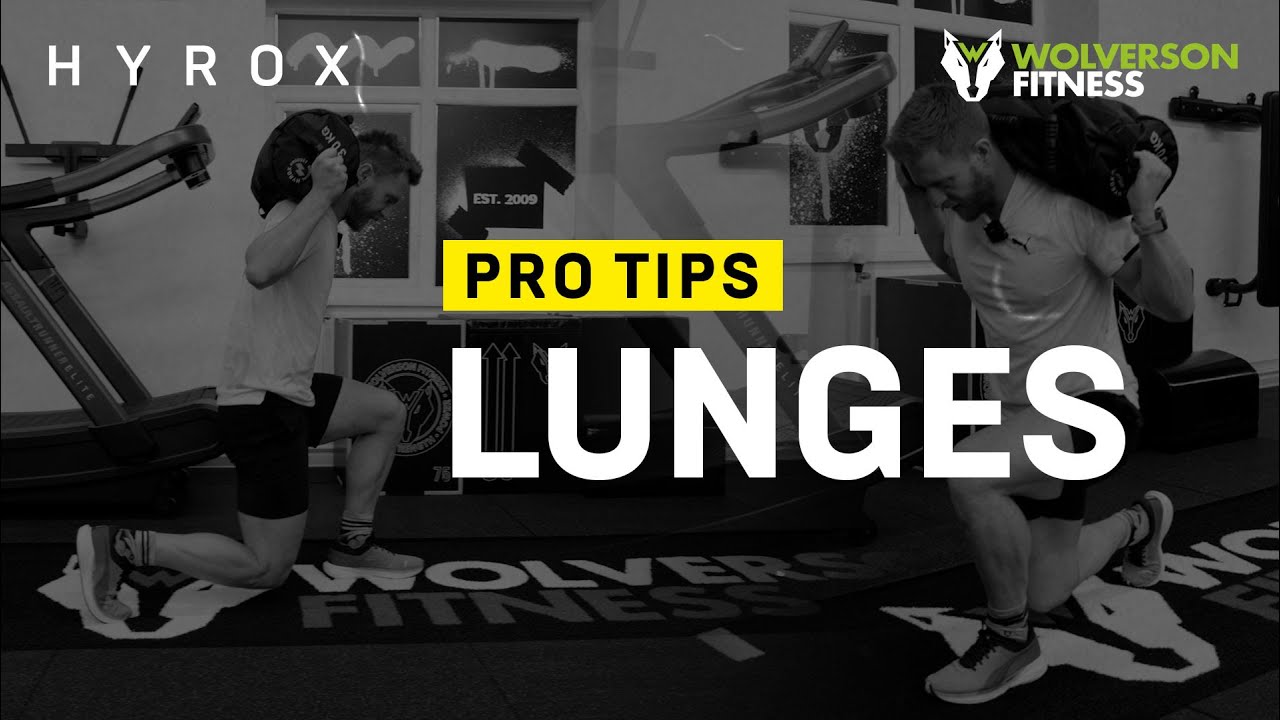 Get the CORRECT Technique for Lunges / HYROX Top Pro Tips
