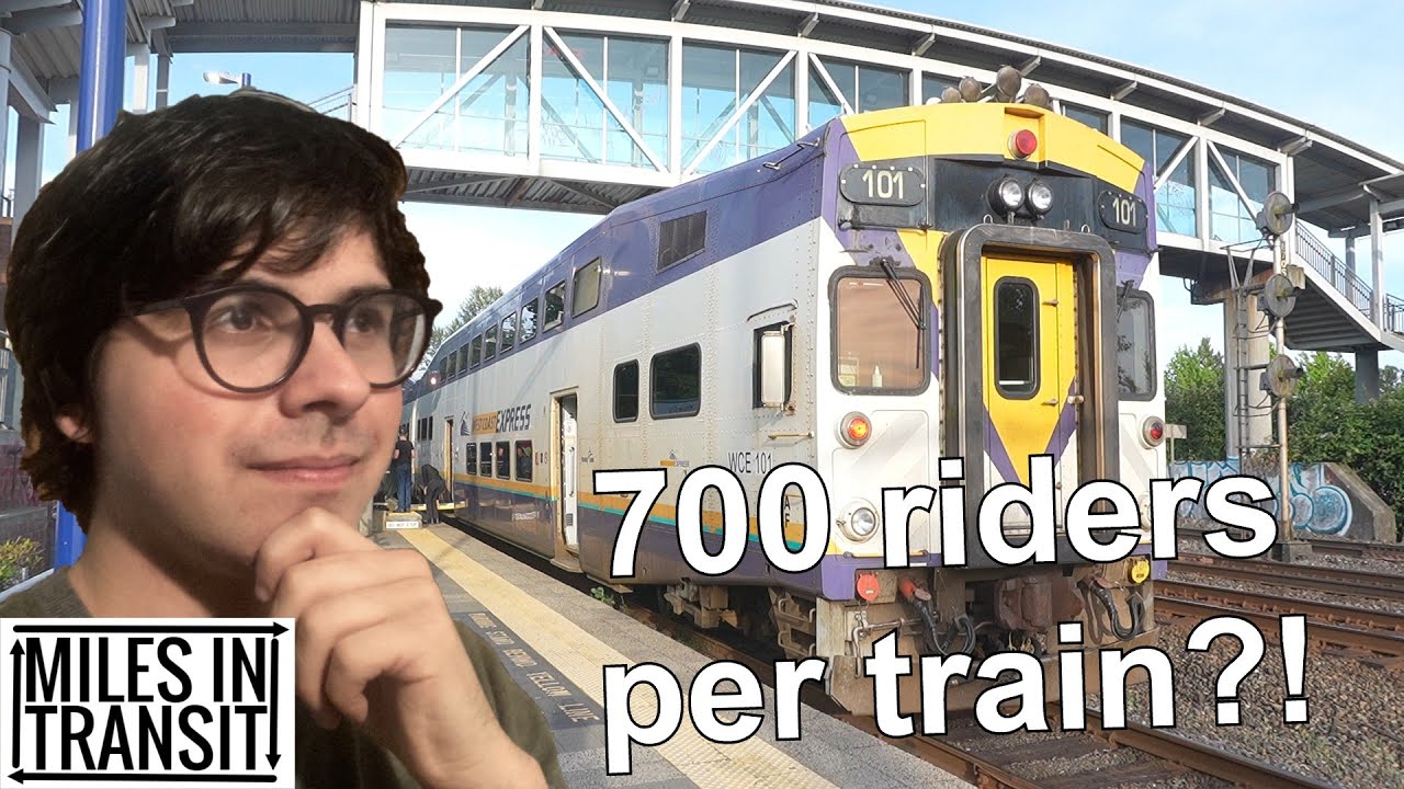 5 Trains a Day: How is Vancouver's Single Commuter Rail Line So Popular?!