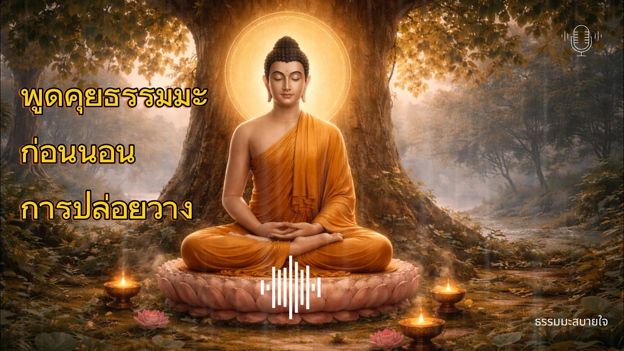 พูดคุยธรรมมะก่อนนอน การปล่อยวาง l#ธรรมะ #ธรรมะก่อนนอน #ปล่อยวาง #พอดแคสต์ธรรมะ #ฟังธรรม