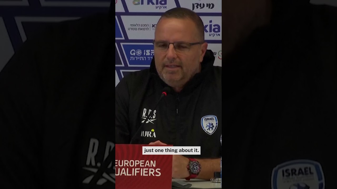 &lsquo;I&rsquo;m Standing Behind My Country&rsquo;, Says Israel Coach Ahead Of World Cup Qualifier With Italy