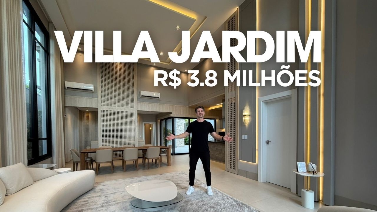 Casa Térrea Mobiliada no Villa Jardim | R$ 3.8 Milhões