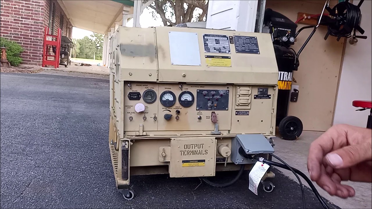 MEP 831A - More repairs & 3,673 watt load test