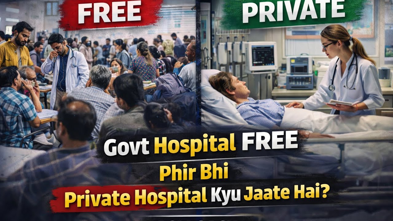 Free Government Hospital Ke Baad Bhi Private Kyun? | India Healthcare Reality