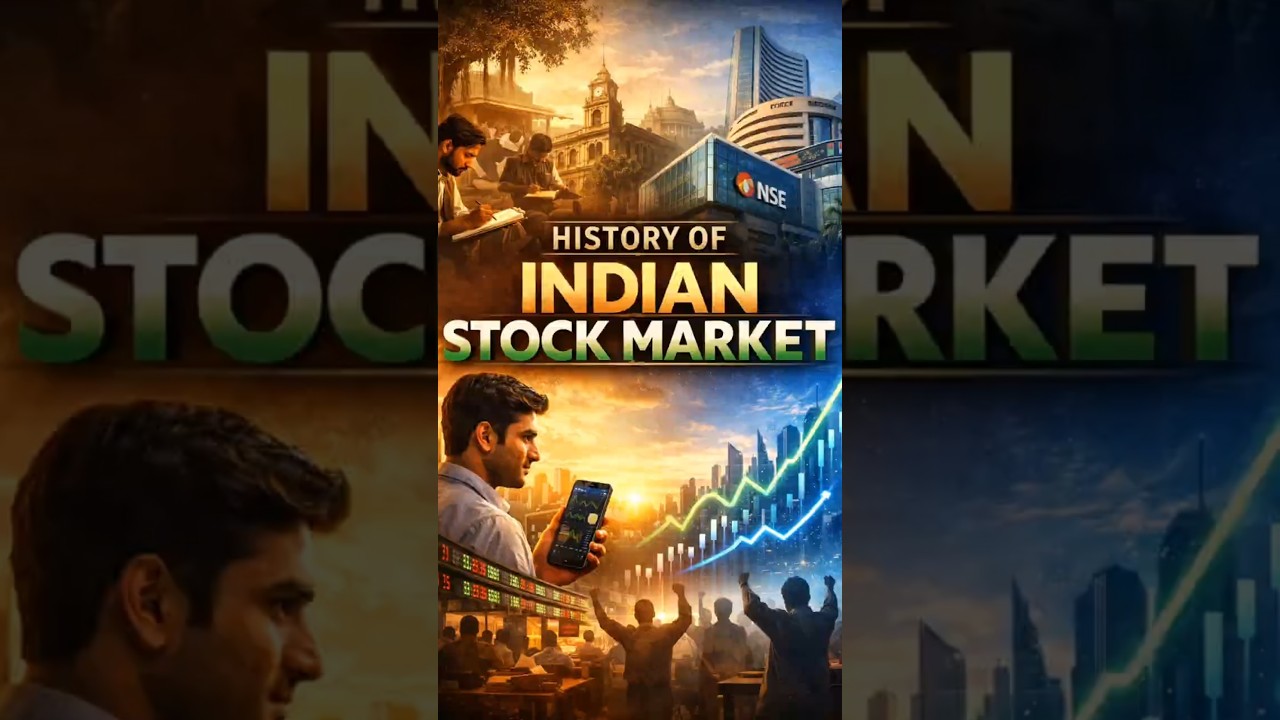 History of INDIAN stock market !!! 