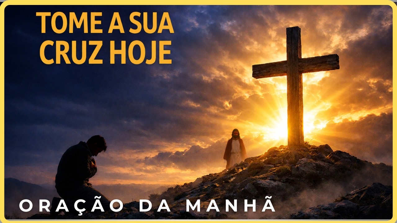 NEGUE-SE A SI MESMO | Oração da Manhã de Sexta-feira com Lucas 9:23 🙏