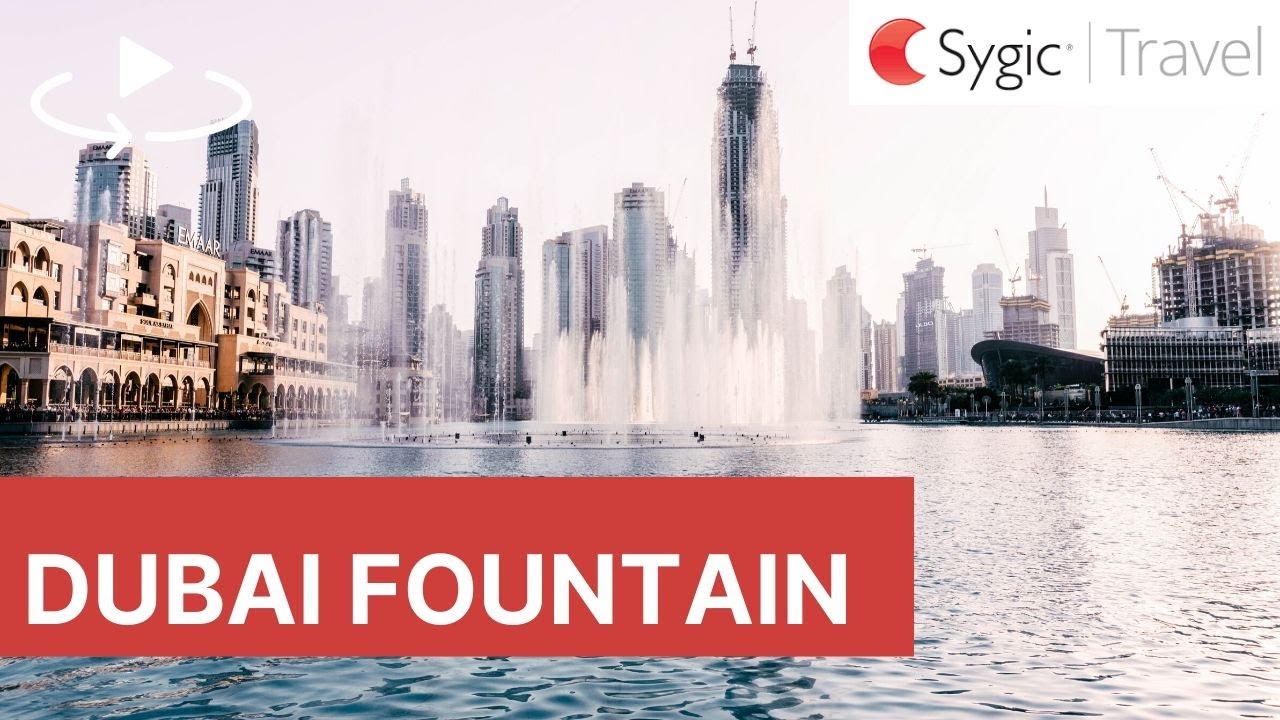 360 video: The Dubai Fountain, Dubai, United Arab Emirates