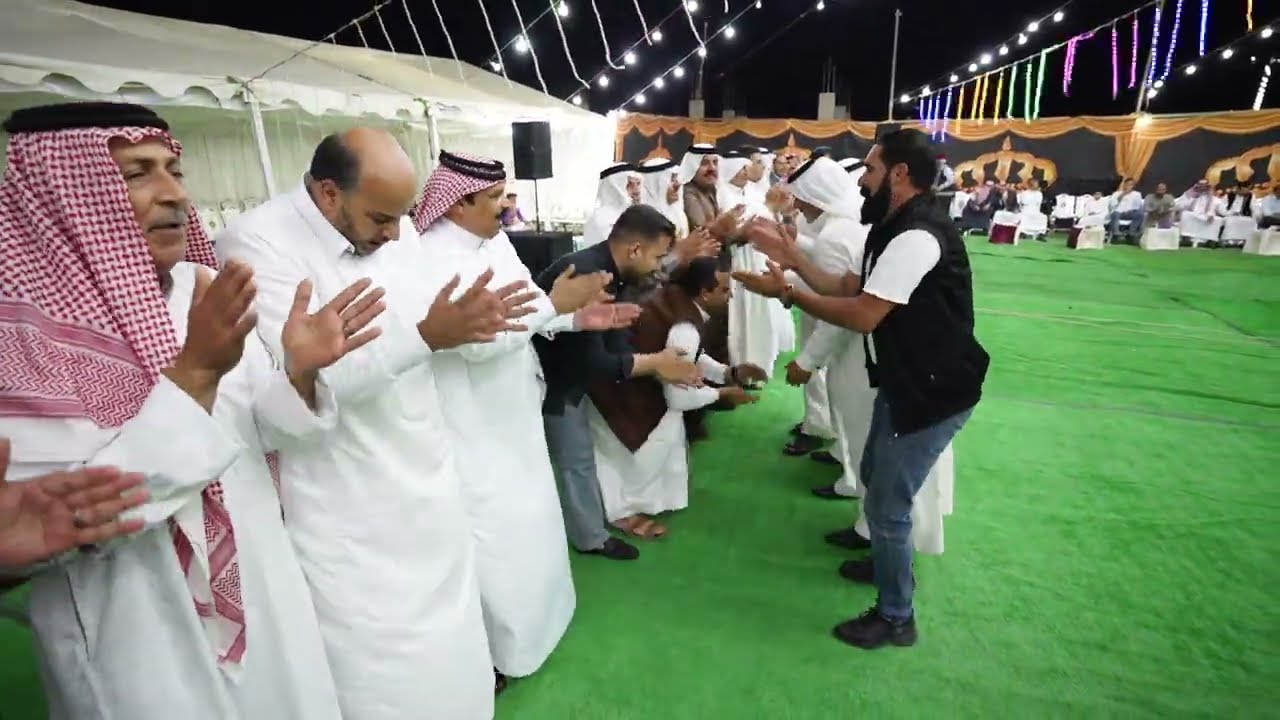 افراح عشيرة الشرعه حفل تخريج الدكتور عويد الشرعه  محمد شحادة وفرقة العبابيد الجزء2