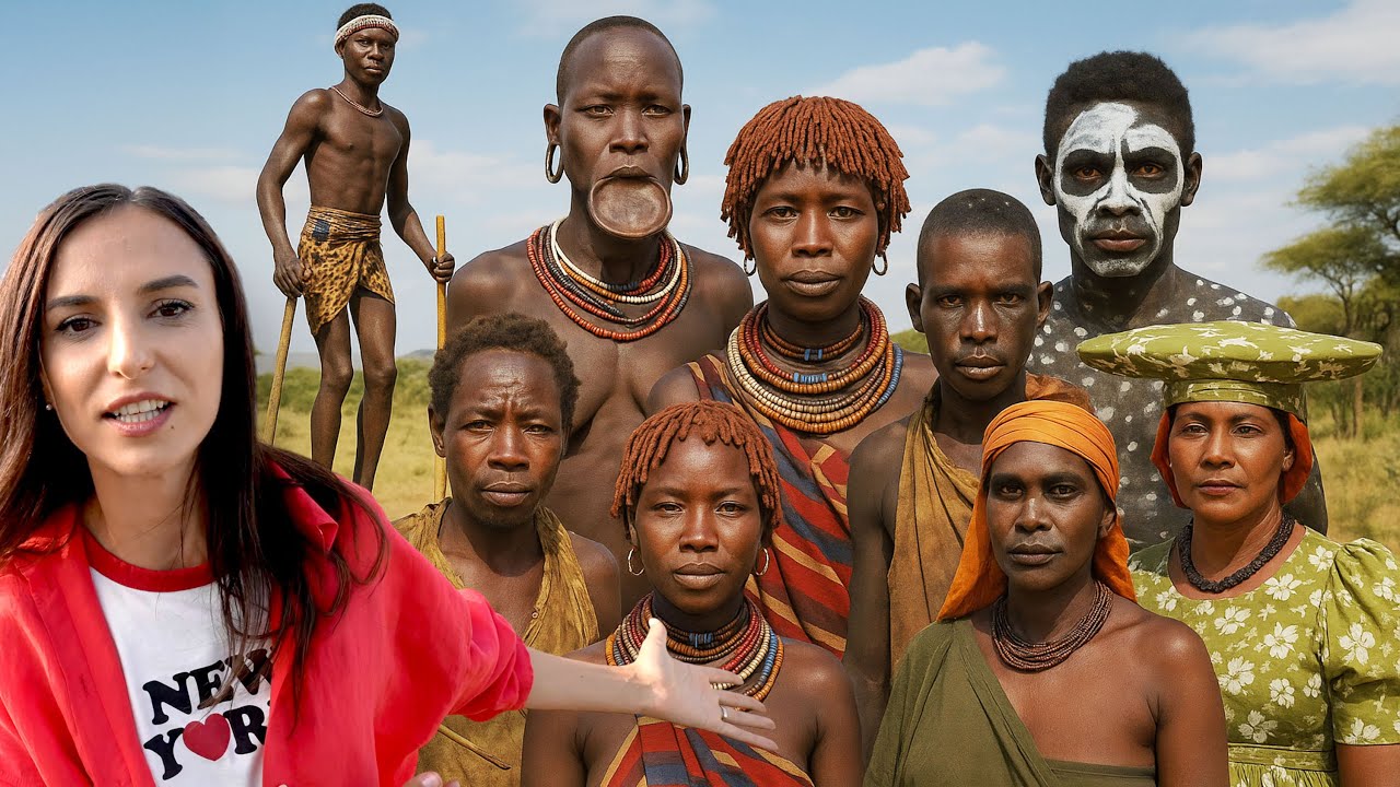 Triburile din Africa ce sfidează lumea modernă: trăiesc complet în izolare, departe de civilizație