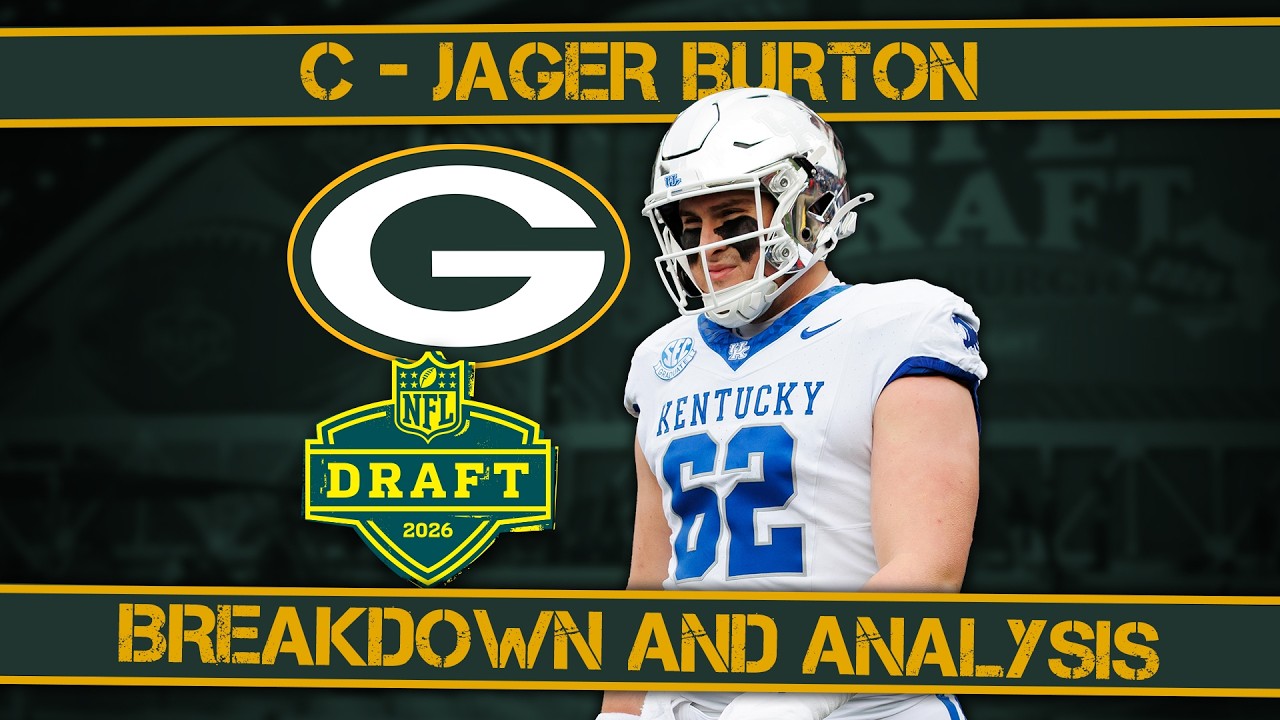 The Packers Draft Jager Burton Reaction & Breakdown