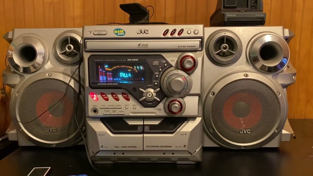 JVC MX-G500 - My favorite mircosystem made