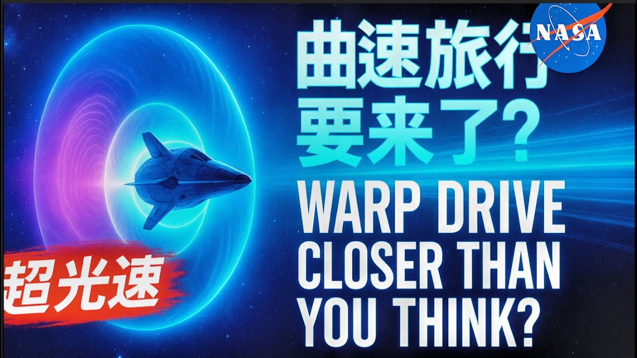 NASA&rsquo;s Latest Breakthrough Explained: How Close Are We to Warp Drive?｜NASA最新突破解密：曲速旅行離現實還有多遠？