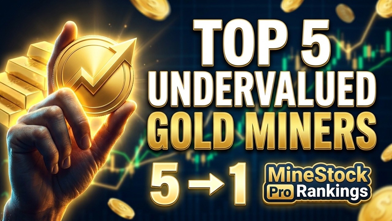 Top 5 Most Undervalued Gold Miners for April 2026 | MineStock Pro Rankings