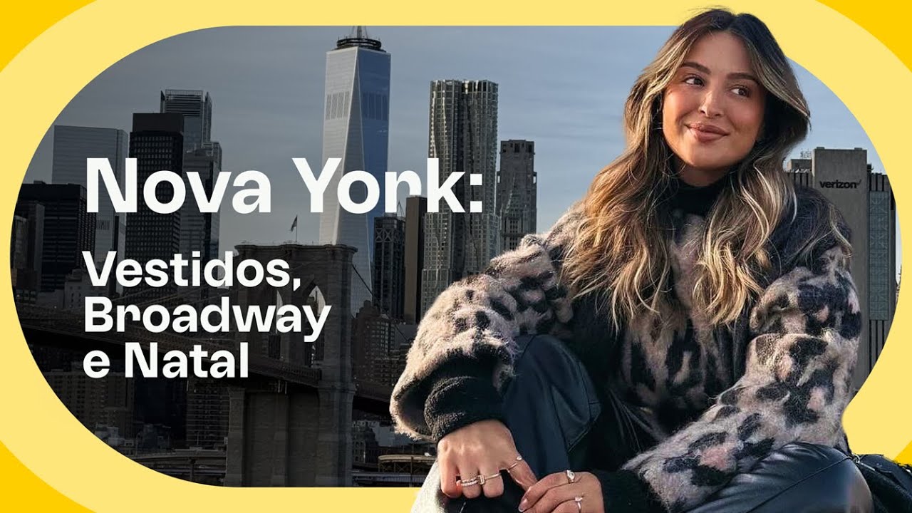 Vlog Nova York: Vestido de Noiva, Broadway e magia do Natal | com Joana Costa