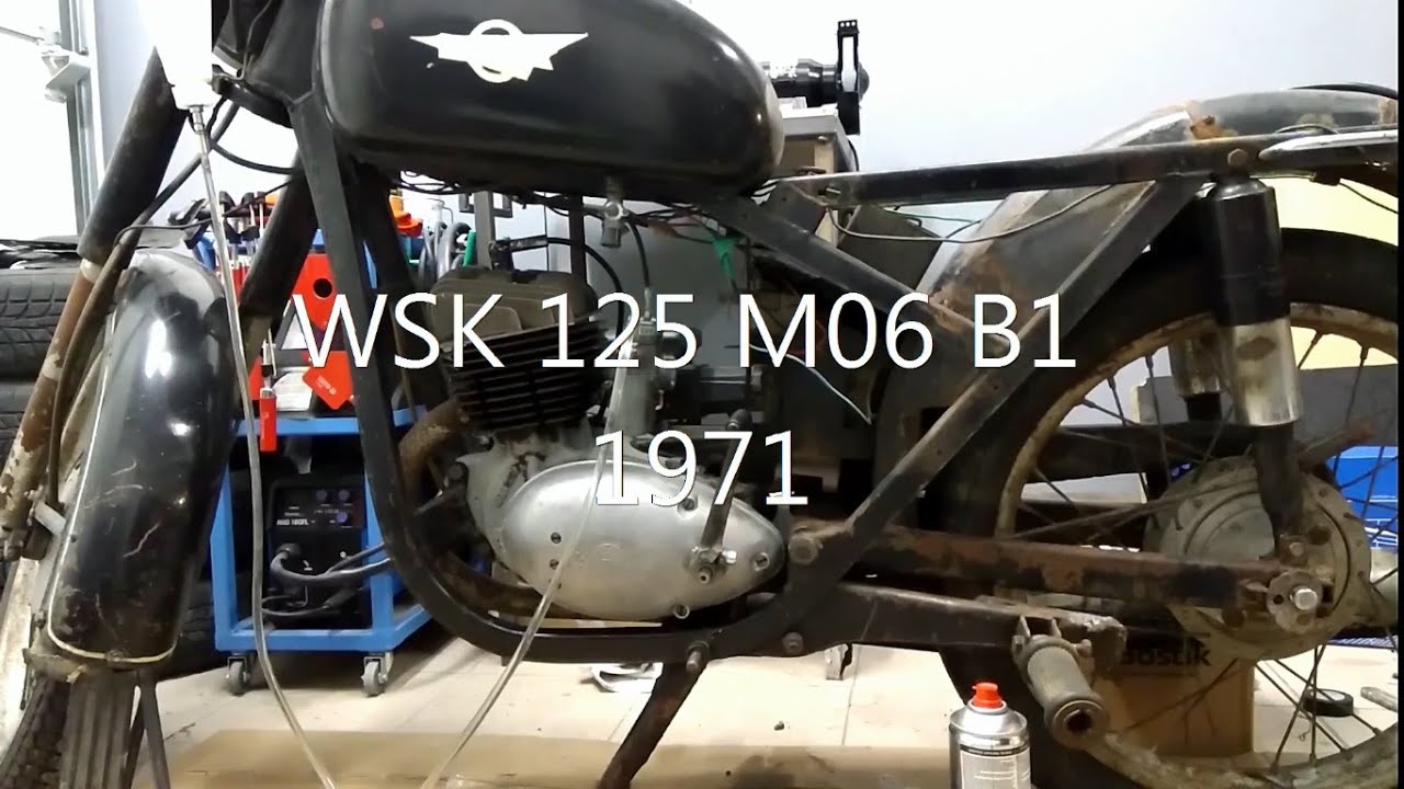 WSK 125 M06 B1 #6 Czyszczenie baku - mój sposób