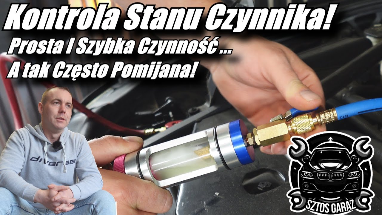 Kontrola Stanu Czynnika Klimatyzacji! Prosta I Szybka Czynność... A Tak Często Pomijana!