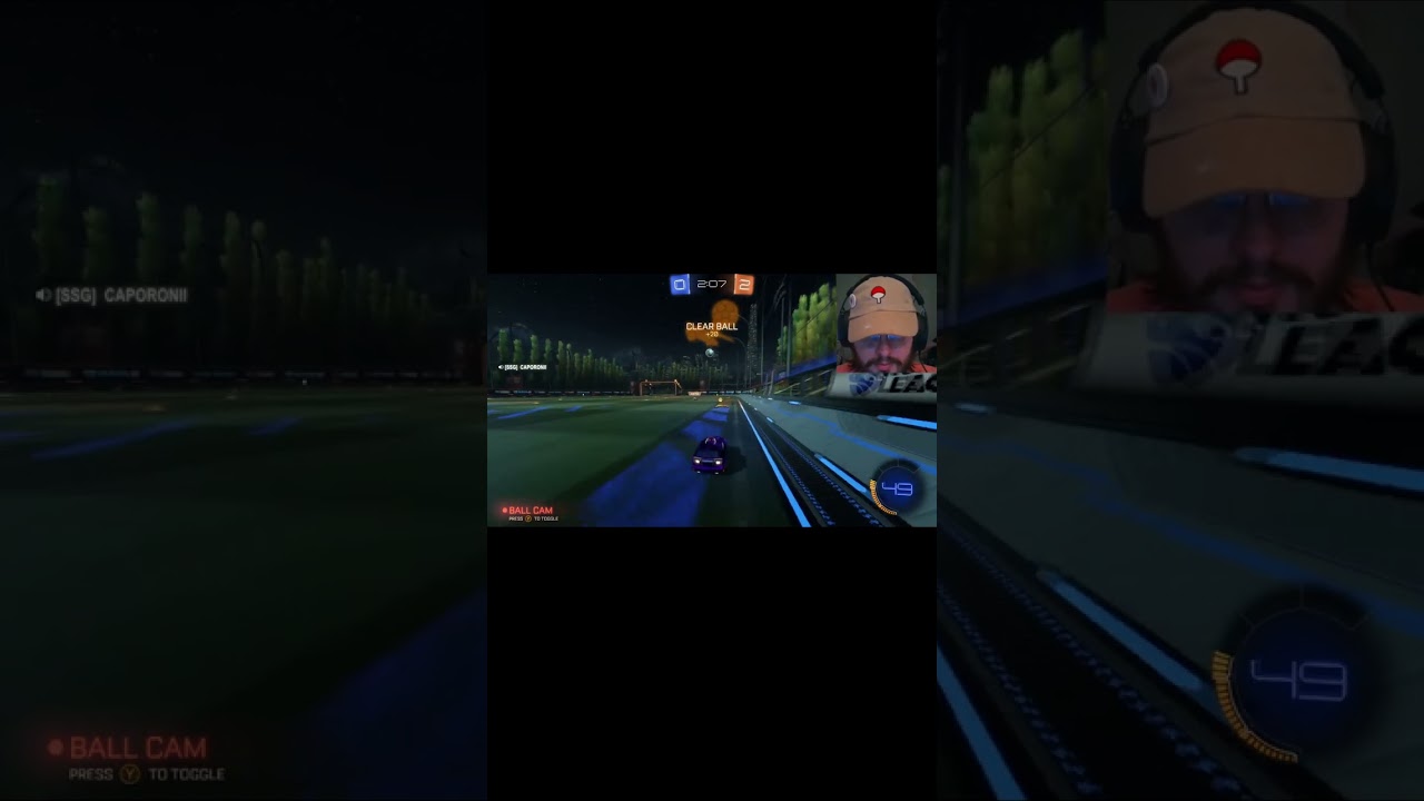 Playing Rocket League On High Ping Be Like... #shorts
