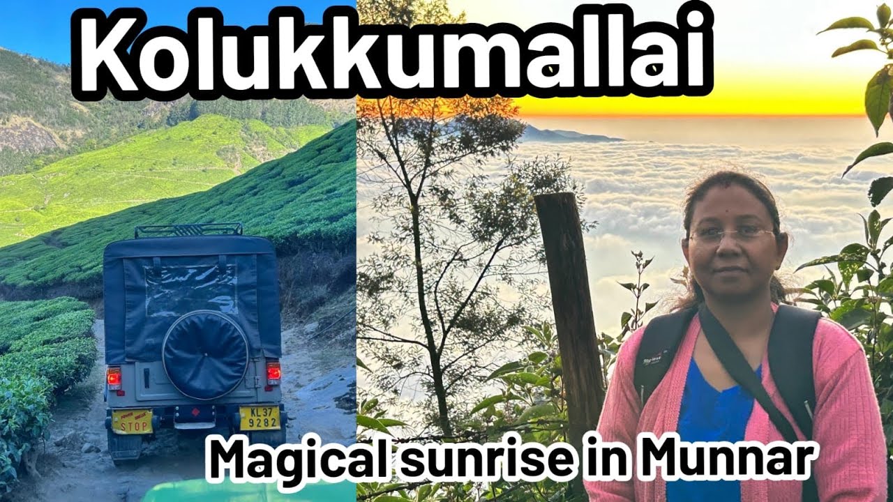 Off-Road to Heaven’s View | Kolukkumalai Sunrise in Munnar | Adi Shankaracharya visit in Kalady