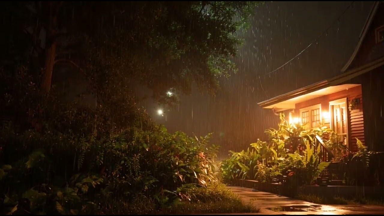 Hujan Berpiano – Suara Hujan & Piano Sleep Music – Rain Sound untuk pengantar tidur