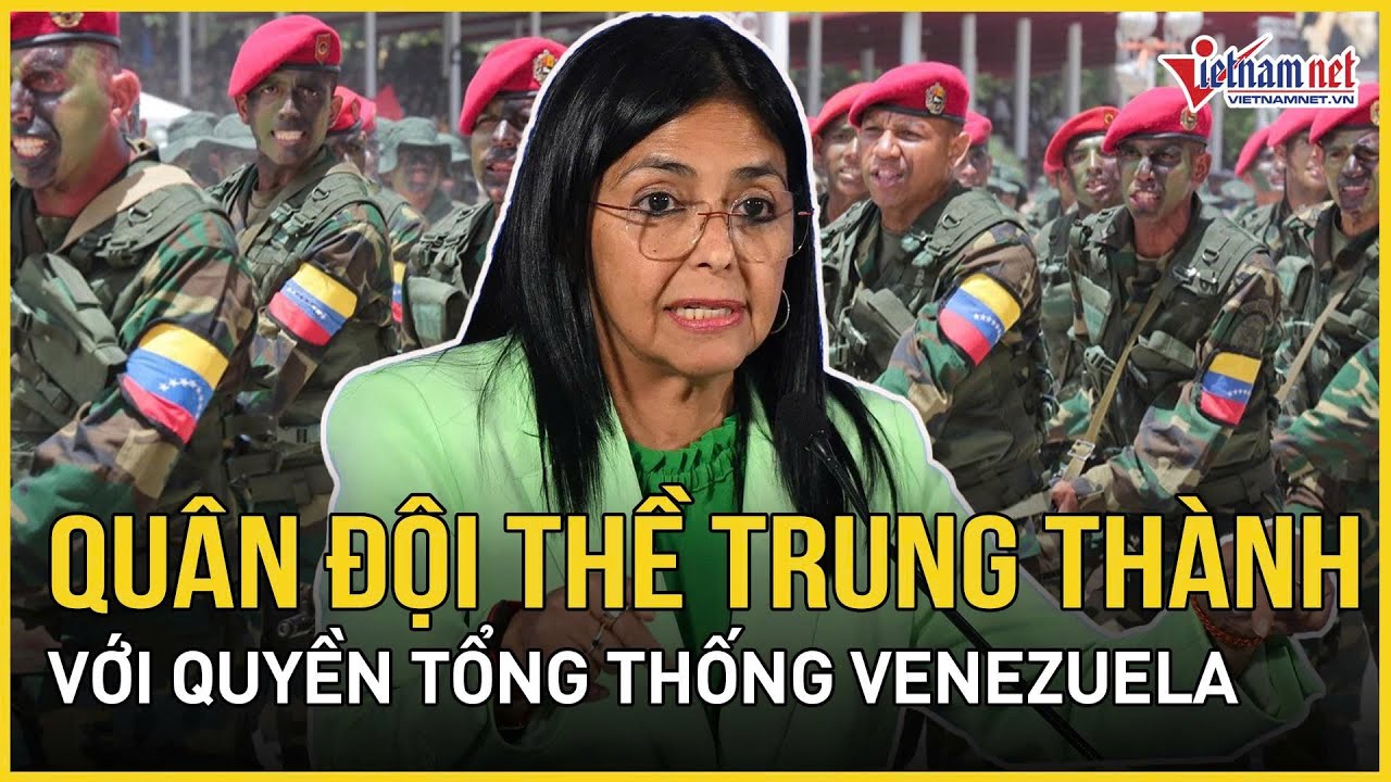 NÓNG: Quân đội thề trung thành với quyền TT Venezuela, Mỹ “ngỏ ý” Caracas trở về vị thế đồng minh