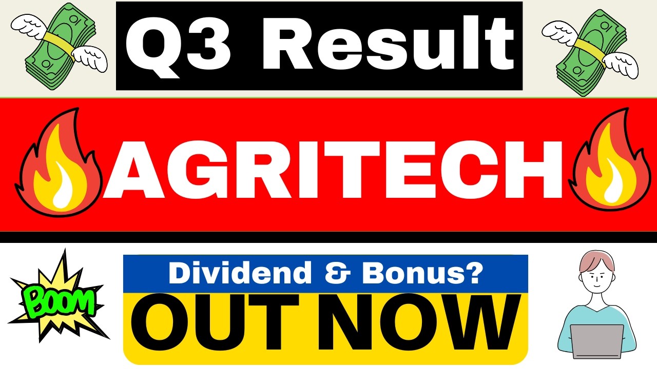 Agri-Tech India | Q3 results 2025 today | AGRITECH share latest news | Q3 results 2026 today