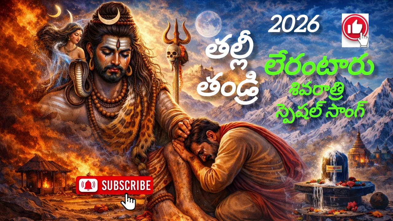 తల్లి  తండ్రి లేని శివయ్యా సాంగ్ 2026 Talli Tandri Leni Shivayya shivaratri special telugu song