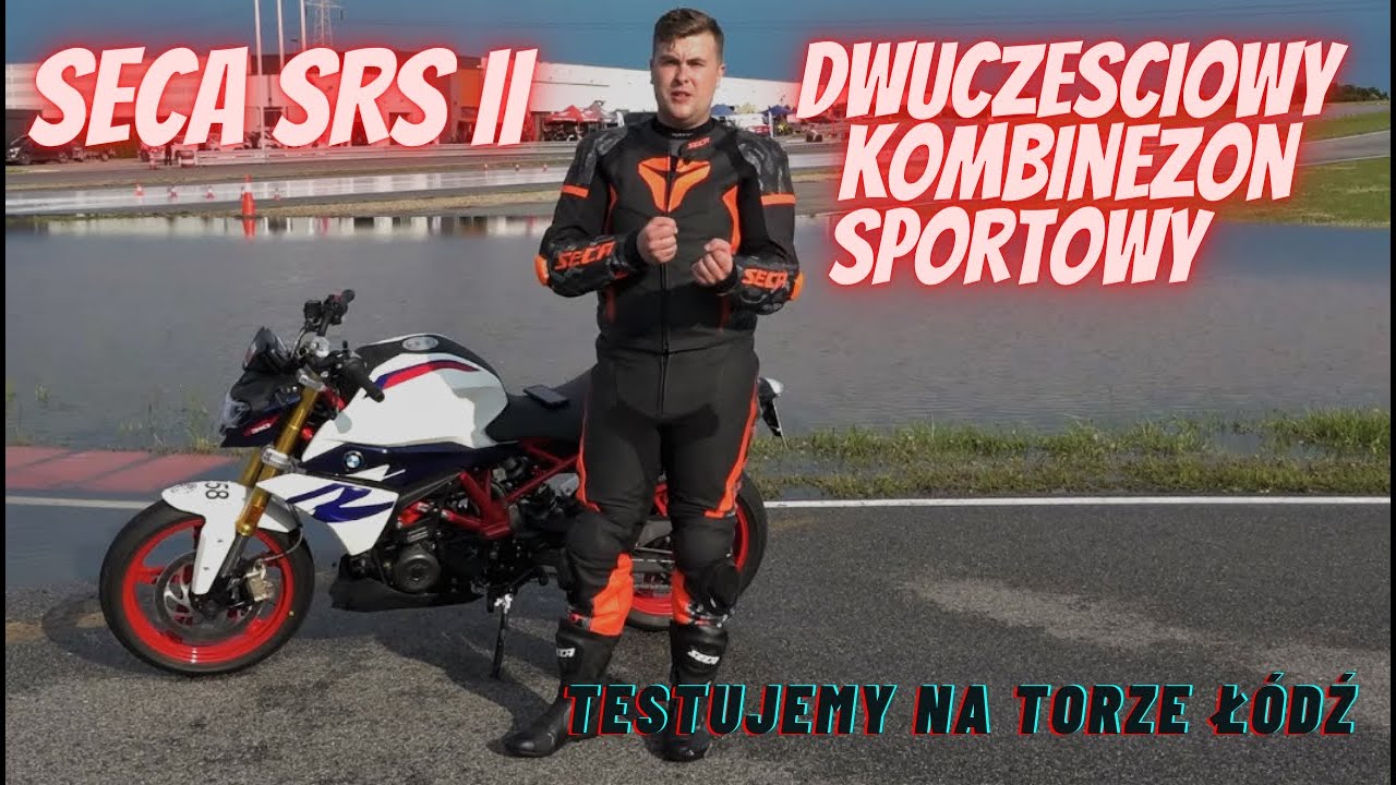 Najnowszy, skórzany, sportowy, kombinezon Seca SRS II - testujemy go na Torze Łódź!