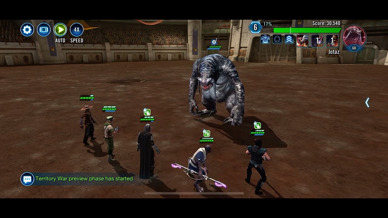SWGOH Coliseum JOTAZ! Full Auto 