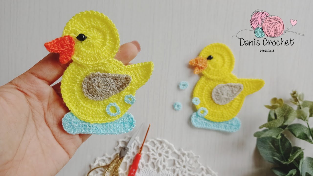 😱patito de goma versión a CROCHET 🦆| nueva aplicación en TENDENCIA