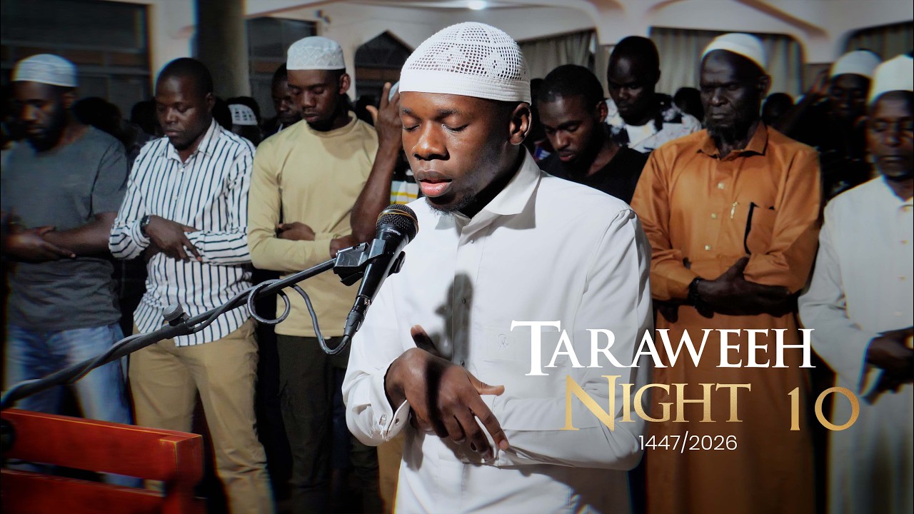 TARAWEEH 1447/2026 | Muwada Swalahuddiin | Night 10