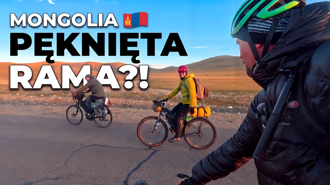 MONGOLIA ROWEREM &mdash; JECHAŁ 7000 KM NA PĘKNIĘTEJ RAMIE! 🇲🇳