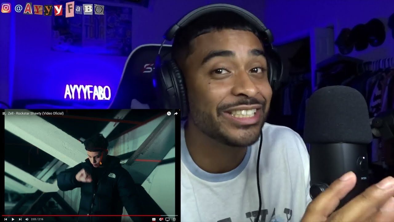LATINO UNDERGROUND???? AyyyFabo Reacts To Zell For The First Time (Starboy, Ritual, Rockstar Shawty)