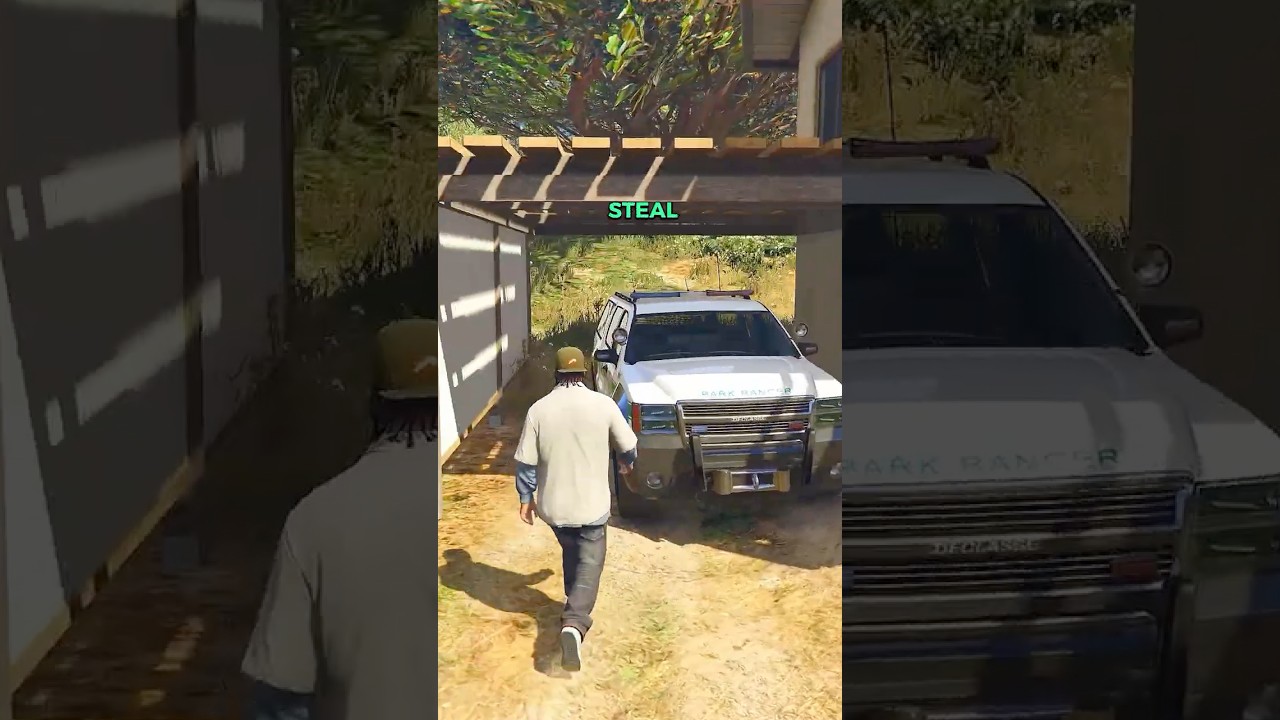 Редкое местонахождение внедорожника в GTA 5