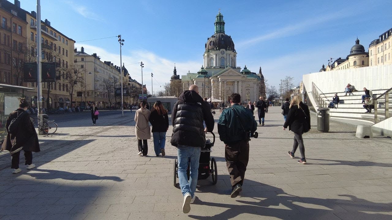 Sweden - Stockholm walking around Vasastan #387